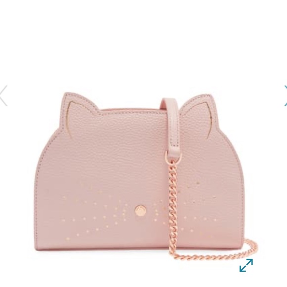 Ted Baker London Handbags - NWT Ted Baker Kirstie Cat Leather Crossbody Bag